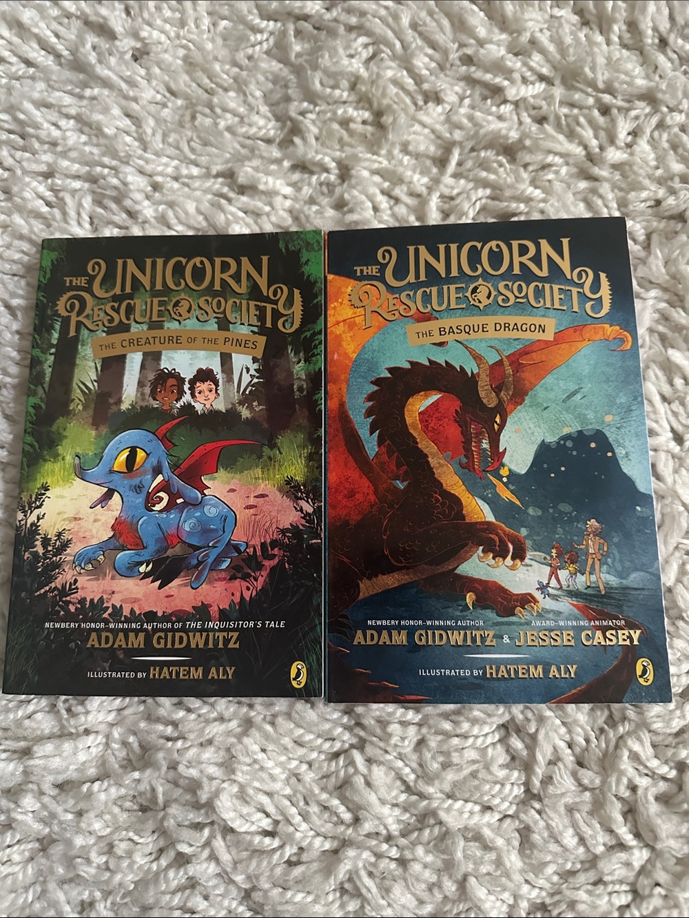 The Unicorn Rescue Society Books Set of 2